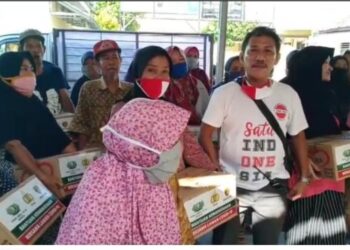 GRJ Banten Bagikan 1.500 Paket Sembako