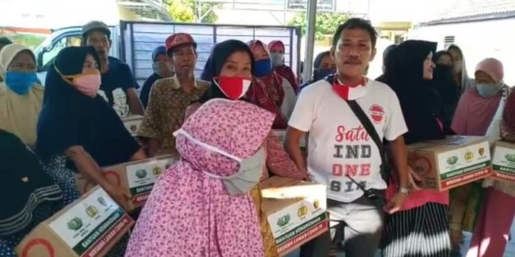 GRJ Banten Bagikan 1.500 Paket Sembako