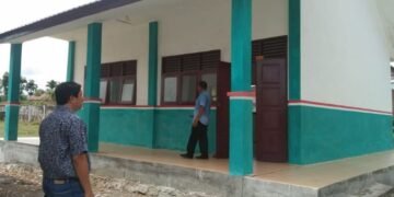 Usai Dibangun, Belum Digunakan Gedung MIN Sudah Rusak