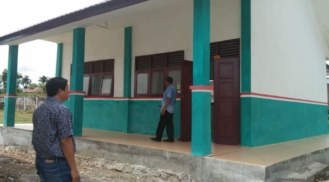 Usai Dibangun, Belum Digunakan Gedung MIN Sudah Rusak