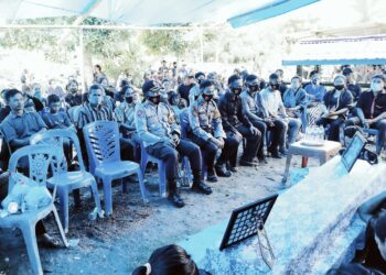 Kapolres Mateng Hadiri Pemakaman Wartawan Demas Laira Diduga Korban Pembunuhan
