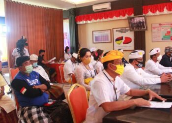 Panji-Budi Daftar Ke KPU, Siap Wujudkan Perbaikan Kabupaten Tabanan