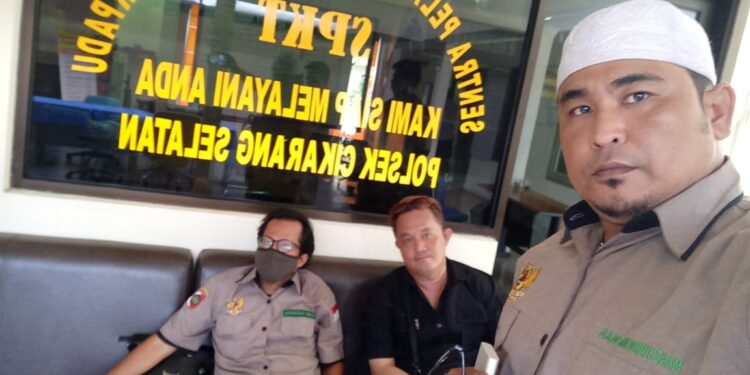 LSM BERKORDINASI Dampingi Korban Penipuan Lapor ke Polisi