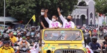 Petugas Parking Attendant Angkasa Pura Supports Tagih Belasan Juta Biaya Parkir Kendaraan Rombongan Balon Walikota Ternate