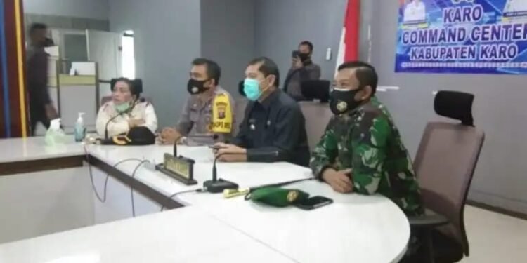 Bupati Karo dan Forkopimda Peringati Hari Kesaktian Pancasila Secara Virtual