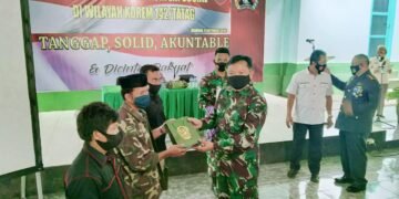 Korem 142/Tatag Gelar Binkom AGHT Cegah Konflik Sosial