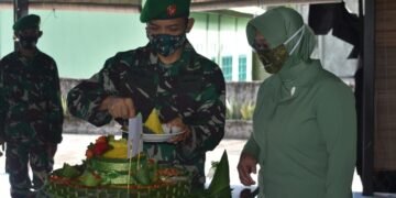 Kodim 1509/Labuha Peringati HUT TNI Ke-75
