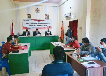 Bawaslu Gelar Musyawarah Penyelesain Sengketa Dan Pemeriksaan Saksi Pilkada Mamuju Tahun 2020