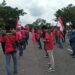 Aliansi Buruh Lampung Gelar Demo Tolak Omnibus Law Cipta Kerja