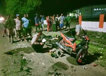 Dua Sepeda Motor Tabrakan di Kalukku, Satu Meninggal Dunia