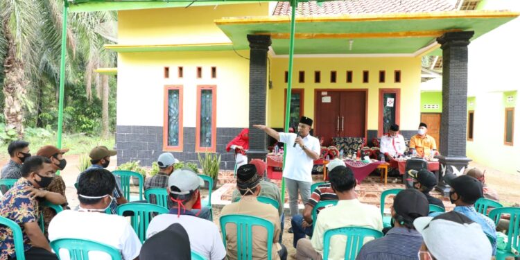 Nanang Ermanto Kampaye di Candipuro, Serap Aspirasi di Sektor Pertanian