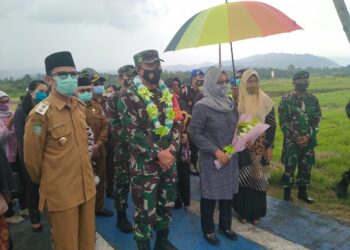 Danrem 152/Babullah Kunjungan Kerja di Halsel
