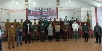 Kompak Sukseskan Pilkada 2020, Pemkab Karo Gelar Deklarasi Damai