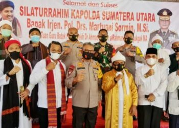 Kapoldasu Silaturrahmi Dengan Pimpinan Persulukan Serambi Babussalam Simalungun
