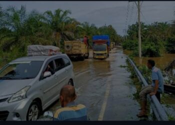 Sungai Cinendang Singkil Meluap, Sejumlah Desa Direndam Banjir