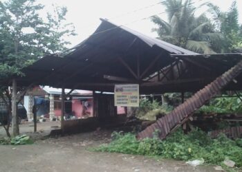 Warga Desa Namodindang Berneh Kabupaten Karo Berharap Jambur Mereka Diperbaiki