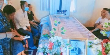 Ado Mas’ud Hadiri Pelepasan Jenasah Almarhum Pendeta Sakalda Rusung