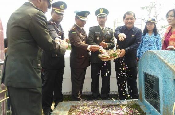 Peringatan Hari Pahlawan 2020 Diperingati di Makam Pahlawan Nasional Kiras Bangun