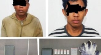 Warga Melapor Pakai Aplikasi Horas Paten, Dua Pengedar Sabu Diamankan