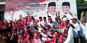 Paslon Nomor 1 Nanang-Pandu Mendapat Dukungan Penuh Masyarakat Kecamatan Palas