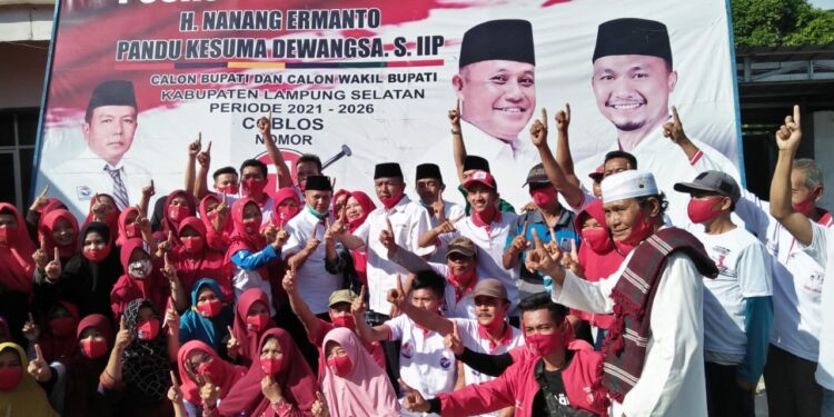 Paslon Nomor 1 Nanang-Pandu Mendapat Dukungan Penuh Masyarakat Kecamatan Palas