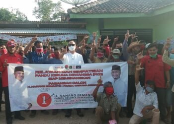 Cawabup Nomor Satu Pandu Kesuma Dewangsa Kampanye di Kecamatan Penengahan