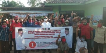 Cawabup Nomor Satu Pandu Kesuma Dewangsa Kampanye di Kecamatan Penengahan
