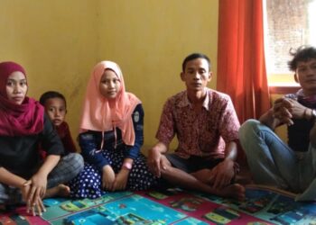 Yuliana Dan Keluarga Ucapkan Terima Kasih Kepada Bupati Lamsel Dan Dermawan Yang Membantu Biaya Pengobatan Korban Hingga Sembuh