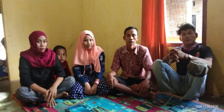 Yuliana Dan Keluarga Ucapkan Terima Kasih Kepada Bupati Lamsel Dan Dermawan Yang Membantu Biaya Pengobatan Korban Hingga Sembuh