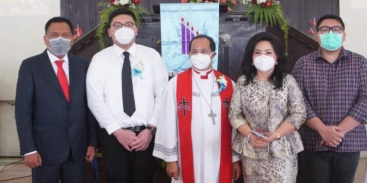 Putra Gubernur Olly Dondokambey Ikut Peneguhan Sidi