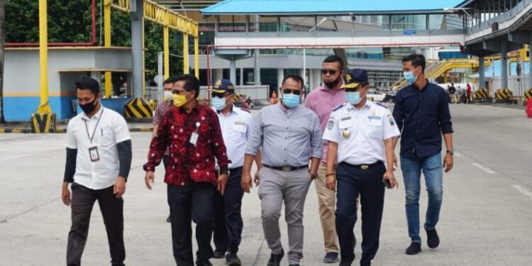 Jelang Nataru, Bupati Cek Kesiapan PT ASDP Indonesian Ferry Bakauheni Hadapi Lonjakan Penumpang