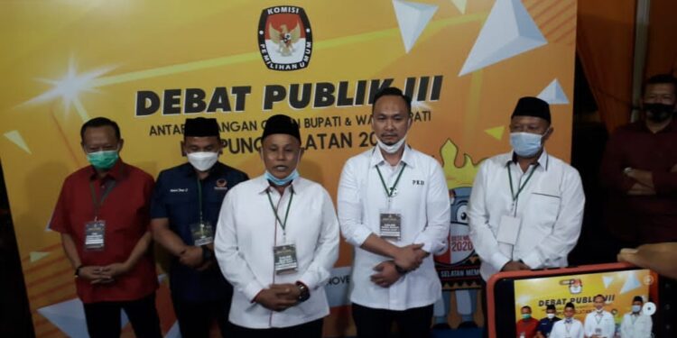 Dalam Debat Pilkada Lamsel, Paslon Nomor Satu Nanang – Pandu: “Pertanyaan Kandidat Lain Semua Telah Kami Jalankan”