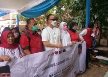 Cawabup Pandu Kusuma Dewangsa Kampanye Pada Enam Titik di Kecamatan Natar