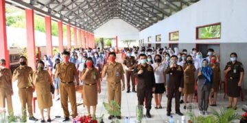 Jaksa Masuk Sekolah, Tim Kejati Sulut Sosialisasi Aturan Hukum Kepada siswa SMA/SMK di Kota Bitung