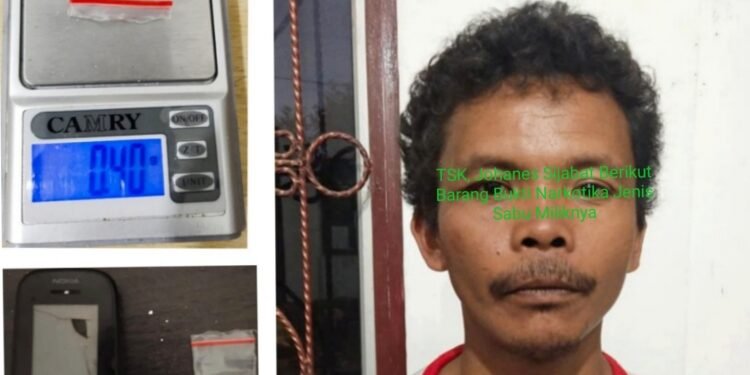 Tak Sempat Nikmati Sabu, Petani Ditangkap Sat Narkoba Polres Simalungun