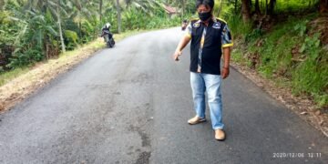 Laporan Kepada Bupati: Proyek Pengaspalan Jalan di Desa Tanjung Heran Kecamatan Penengahan Diduga Dikerjakan Asal Jadi