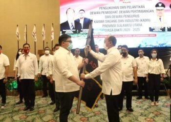 Pengurus Kadin Sulut Periode 2020-2025 Dilantik