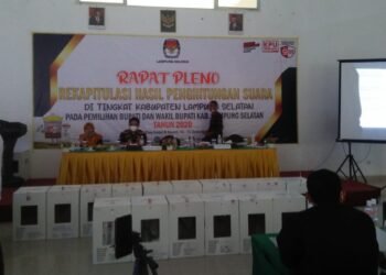 Tungsura Pilkada Lamsel, Paslon Nomor 01 Nanang-Pandu Sementara Unggul di Empat Kecamatan
