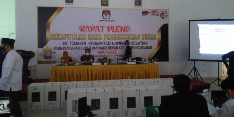 Tungsura Pilkada Lamsel, Paslon Nomor 01 Nanang-Pandu Sementara Unggul di Empat Kecamatan