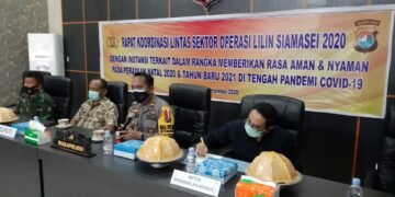 Polres Pasangkayu Gelar Rakor Lintas Sektoral Operasi Lilin Siamasei 2020