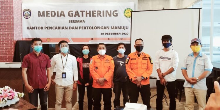 Kepala Basarnas Mamuju Adakan Coffee Morning Bersama Media
