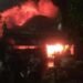 Diduga Akibat Korsleting Listrik, Ruko di Lamsel Hangus Terbakar Kerugian Diperkirakan Rp2 Milyar