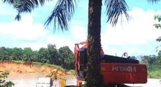 Diduga Tak Miliki Izin, Galian Pasir di Sepanjang Aliran Sungai Bah Bolon Rusak Lingkungan