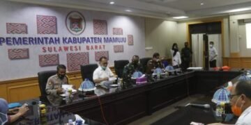 Forkopimda Mamuju Bahas Kesiapan Pelaksanaan Pembelajaran Tatap Muka Tahun 2021