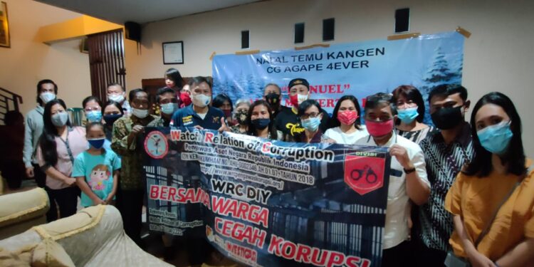 Sosialisasi Pencegahan Korupsi dan Intoleransi Dalam Semarak Natal Connect Groups Agape 4Ever