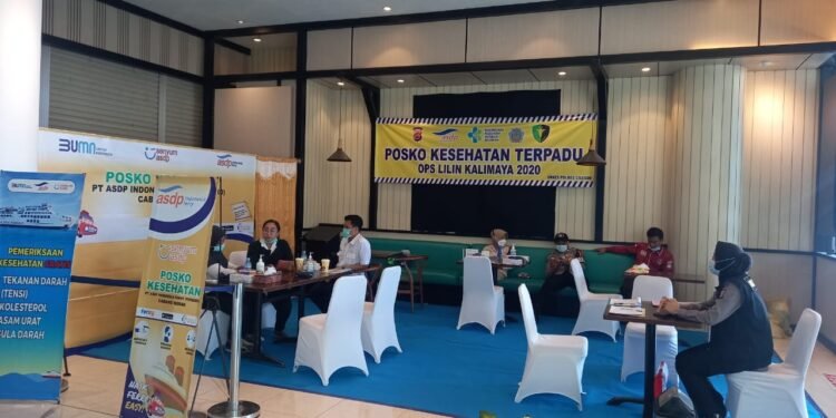 ASDP Buka Posko Kesehatan di 3 Pelabuhan Merak, Bakauheni Dan Ketapang