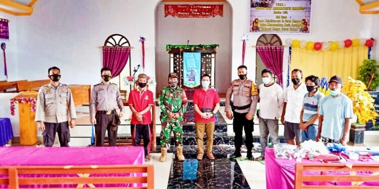Danramil Bersama Kapolsek Kakukku Bentuk Patroli Dialogis TNI-Polri