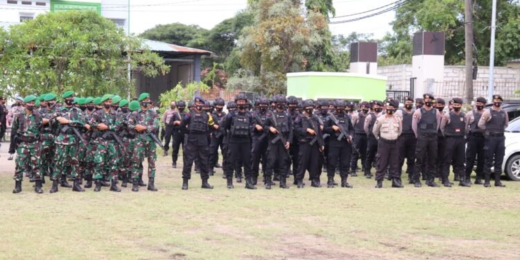 Polda Banten Bersama Korem 064 Maulana Yusuf Siapkan Pengamanan VVIP Kunjungan Wapres RI