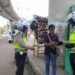 Melalui Patroli, Ditlantas Polda Banten Beri Himbauan Prokes dan 3M