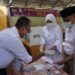 Cabup Nomor Satu Nanang Ermanto Dan Istri Nyoblos di TPS 001 Dusun 1B Way Galih
